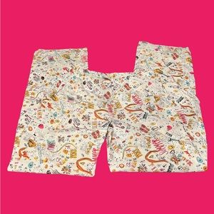 PINK by Victoria’s secret Doodle Pajama Pants
